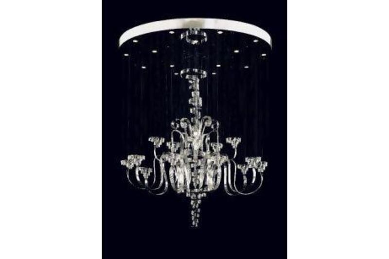 Preciosa's delicate Gorgonian chandelier.