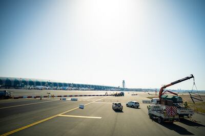 Several airlines will move flights to DWC from May 9 as maintenance work starts on DXB's northern runway.