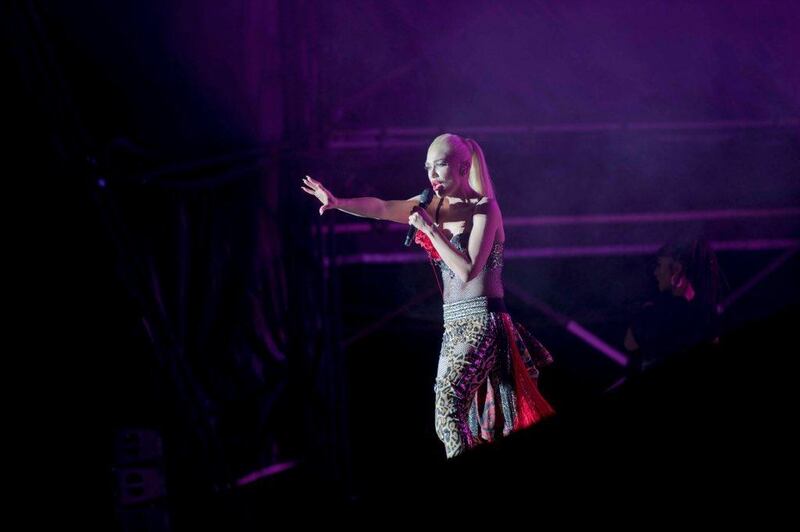 The California-born singer wowed the Dubai crowd at the Dubai World Cup on March 30. Twitter / Dubai World Cup