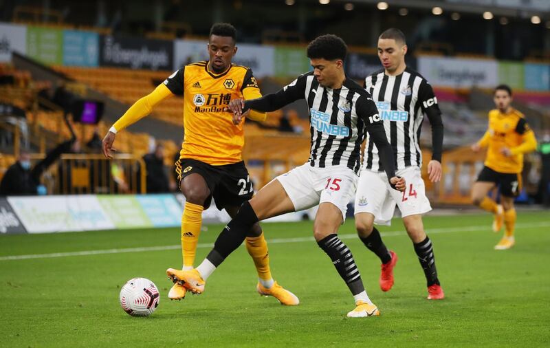 Nelson Semedo - 6: Saw lots of the ball down the right flank early on and looked like he was going to be the main man for Wolves but his influence waned the longer the game went on. Reuters