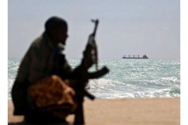 A reader offers suggestions on combating the scourge of Somali pirates who are currently holding some 30 vessels and nearly 700 hostages. Mohamed Dahir / AFP