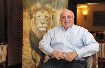 DUBAI , UNITED ARAB EMIRATES , January 22 ��� 2019 :- Azzedine Downes , President and CEO of International Fund for Animal Welfare at the Arabian Courtyard Hotel in Bur Dubai in Dubai. ( Pawan Singh / The National ) For News. Story by Nick Webster