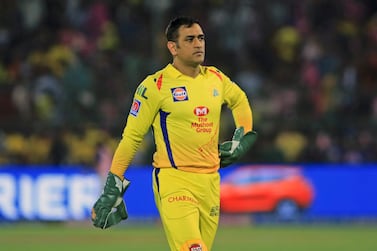 MS Dhoni has been fined for his behaviour in Chennai Super Kings's win in the Indian Premier League on Thursday. AP Photo