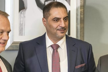 Faisal Al Haimus, chairman of The Trade Bank of Iraq. The lender reported a 68 per cent increase in full-year net profit. Antonie Robertson/The National