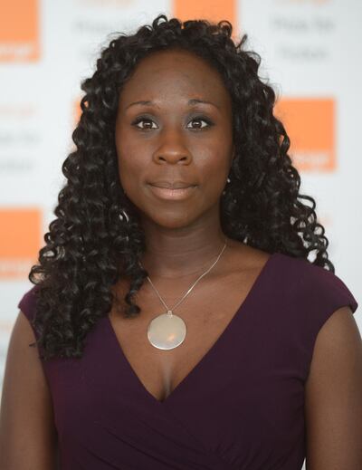 Esi Edugyan attends Orange Prize For Fiction at Royal Festival Hall. (Photo by rune hellestad/Corbis via Getty Images)