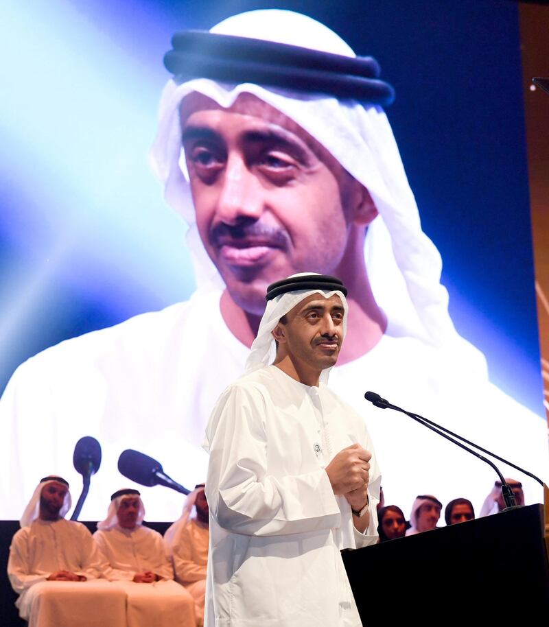 Sheikh Abdullah bin Zayed,Minister of Foreign Affairs and International Cooperation of the UAE, Learning is the most important human skill in the 21st century. WAM