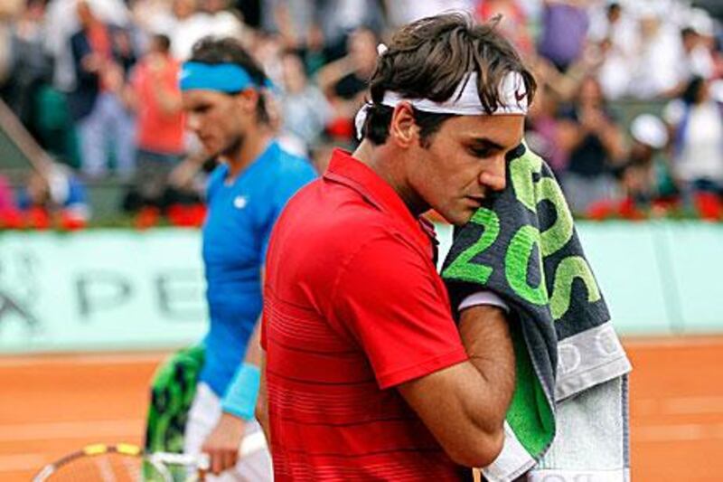 Federer tried to pay tribute to the unseeded Simon saying he was a great player.