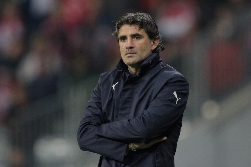 Zoran Mamic, shown in 2015 during his tenure as manager of Dinamo Zagreb, is the new manager at Al Ahli. Adam Pretty / Getty Images