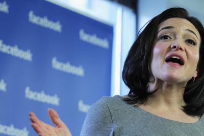 Sheryl Sandberg, chief operating officer of Facebook, has a net worth of . Spencer Platt / Getty Images