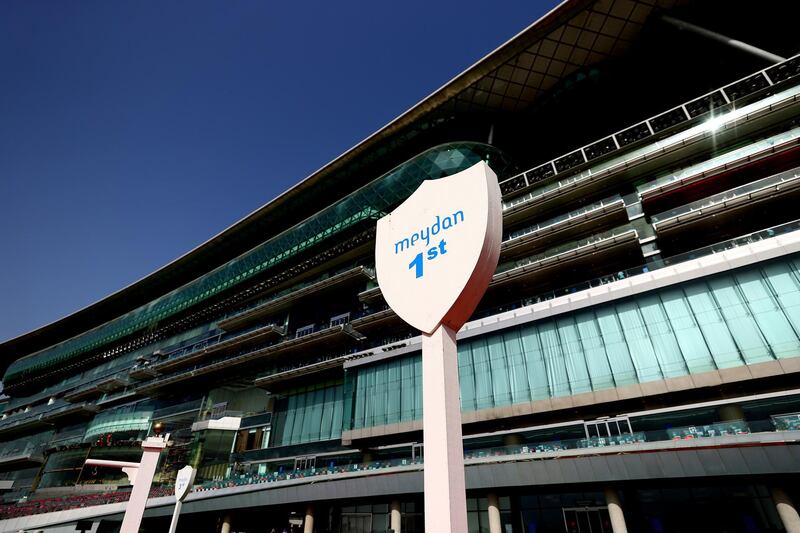 Meydan opened in 2010 and incorporates a five-star hotel, golf course and horse racing museum. Getty Images