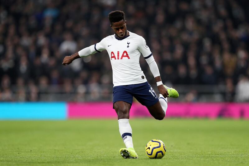 LONDON, ENGLAND - JANUARY 22: Ryan Sessegnon of Tottenham Hotspur in action during the Premier League match between Tottenham Hotspur and Norwich City at Tottenham Hotspur Stadium on January 22, 2020 in London, United Kingdom. (Photo by Naomi Baker/Getty Images)