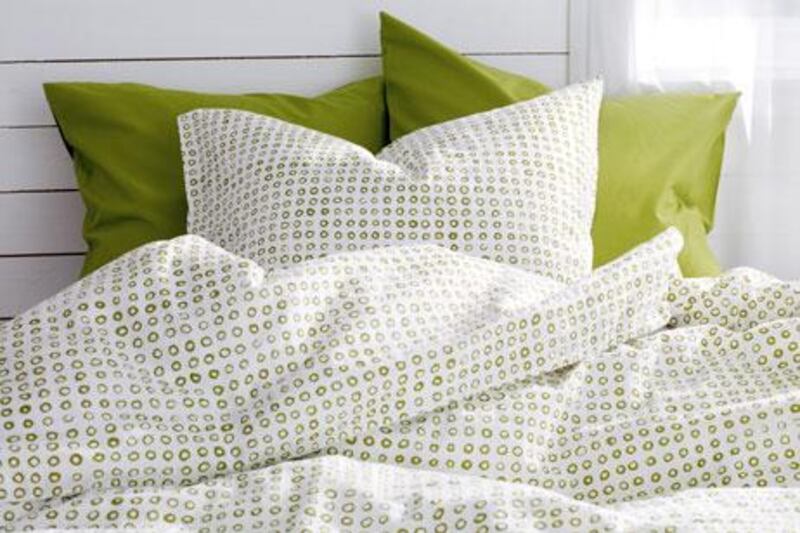 Slip into cool, crisp, cotton sheets at the end of a sweltering day.