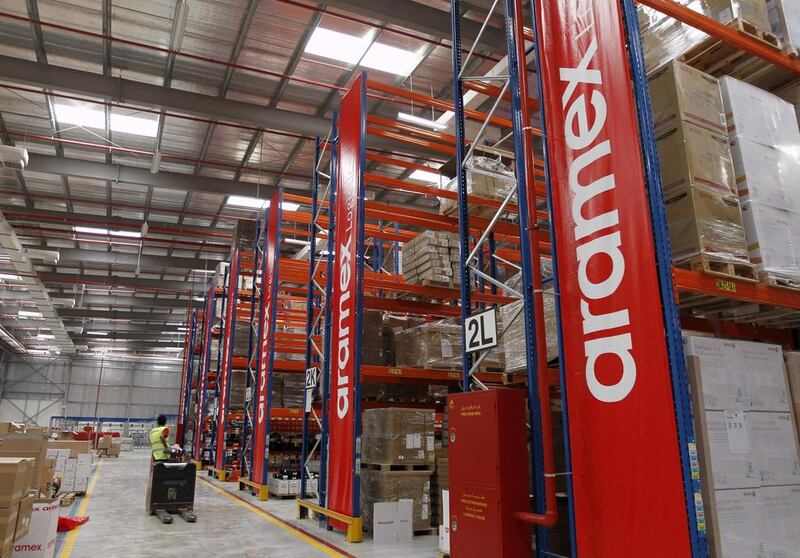 Aramex made a net profit of Dh125.7 million in the three months ending June 30. Reuters