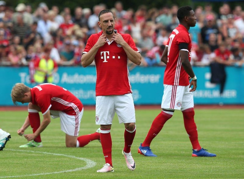 Bayern Munich's Franck Ribery. Daniel Karmann / DPA / AFP