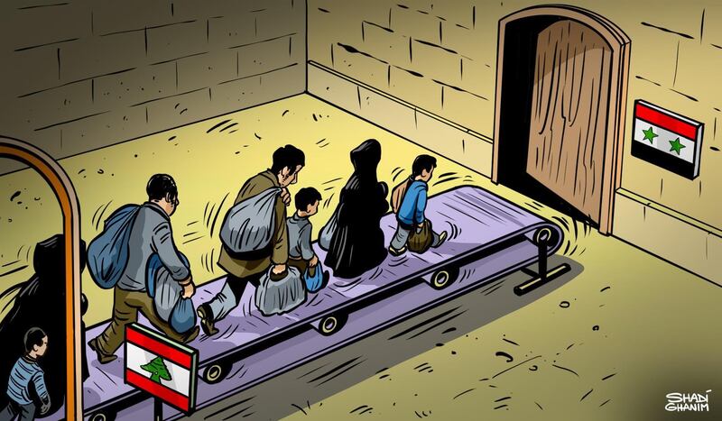 Shadi's take on the return of Syrian refugees from Lebanon