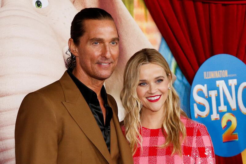 Matthew McConaughey and Reese Witherspoon now both own football teams. Reuters