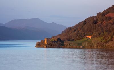 Urquhart Castle commands great views of Loch Ness and can be found beside the village of Drumnadrochit.