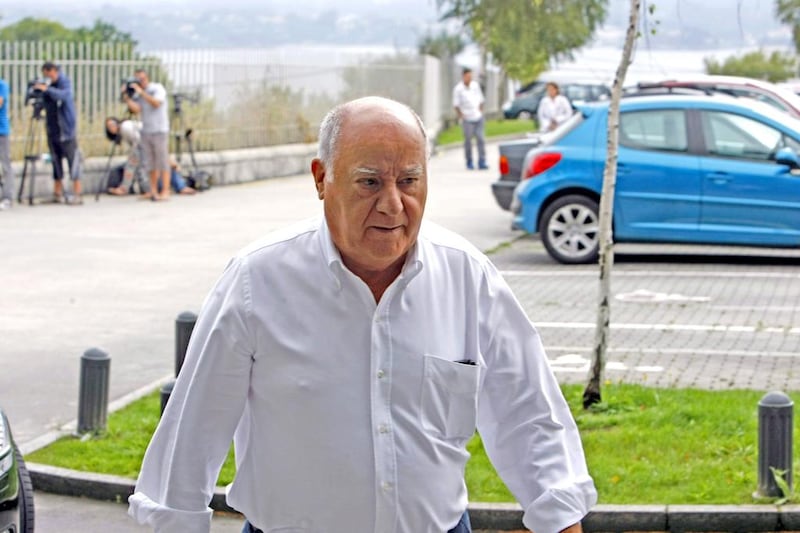 Amancio Ortega, the founder and owner of fashion label Zara, invested €2.1bn in real estate last year through various subsidiaries of his holding company Pontegadea. EPA