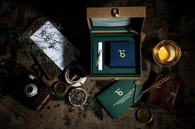 A special box has been designed for this rare blend. Courtesy Teabox