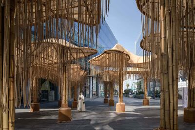 Once Upon a Forest pavilion by OBMI. Photo: OBMI