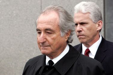 Ponzi scheme mastermind Bernie Madoff exits court in New York. Madoff asked a federal judge to grant him a “compassionate release” from his 150-year prison sentence, saying he has terminal kidney failure and less than 18 months to live. AP