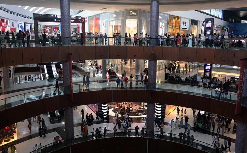 1. Dubai Mall. Satish Kumar / The National 