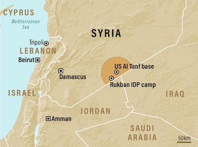 US forces at the Al Tanf garrison are close to the suffering civilians in Rukban. 