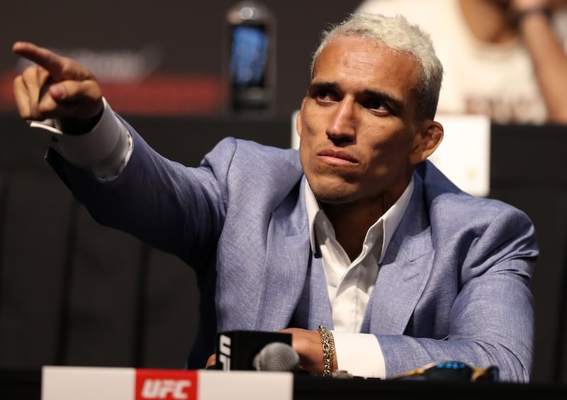 Charles Oliveira speaks ahead of his fight at UFC 280 in Abu Dhabi. 