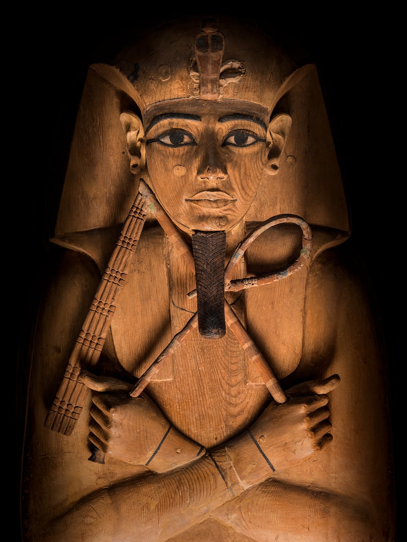 The Coffin of Ramses II. Photo: World Heritage Exhibitions