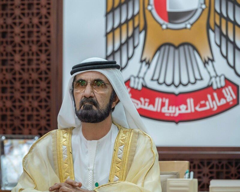 Sheikh Mohamed Bin Rashid attends the Leaders Summit on Climate hosted remotely by US President Joe Biden.