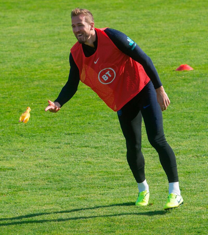 England striker Harry Kane. AFP