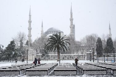 Turkey has signalled at the start of the new year that it wishes to come in from the cold. EPA