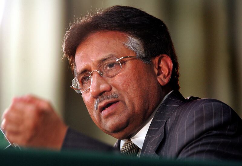 Pervez Musharraf pictured in Pakistan in 2005. Getty Images