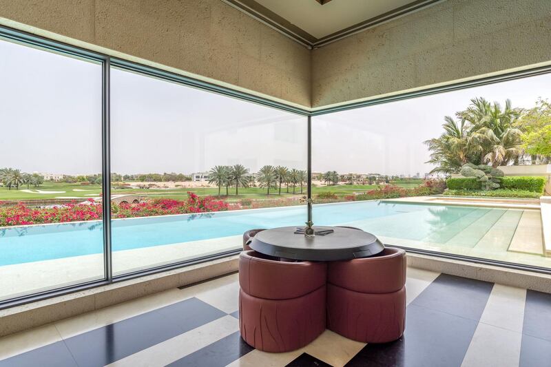 There's expansive views of the golf course. Courtesy LuxuryPropertycom