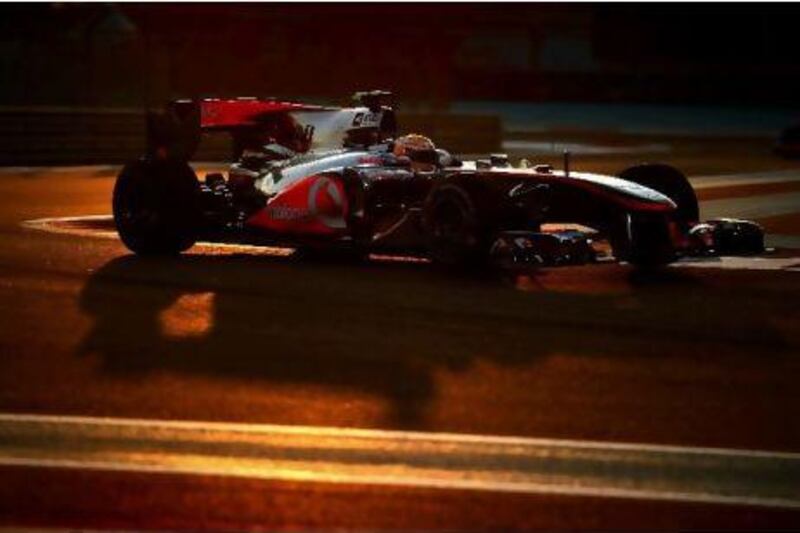 Lewis Hamilton clocked the fastest time in yesterday’s second practice session for the Abu Dhabi Grand Prix.