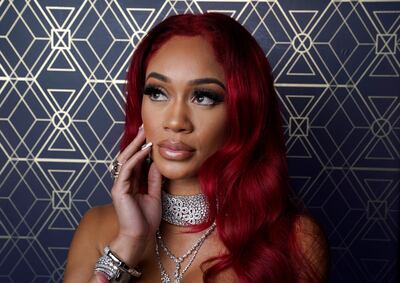 Rapper Saweetie won outstanding new artist at the 2022 NAACP Image Awards on February 26. AP Photo