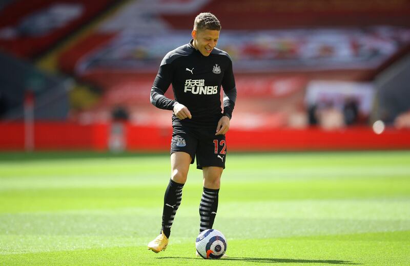 SUBSTITUTES: Dwight Gayle - 6. The 30-year-old joined the game in the 85th minute for Almiron. He helped put pressure on the defence and was more effective than the man he replaced. AP