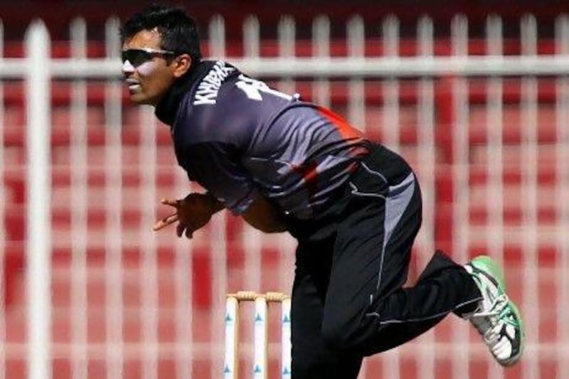 The UAE captain Khurram Khan's team are placed third in the table with two matches in hand.