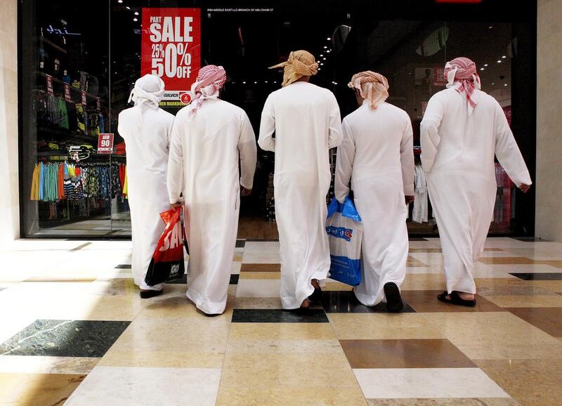 The 24-hour sale in Yas Mall on June 25 and 26 is likely to generate traffic. Christopher Pike / The National 