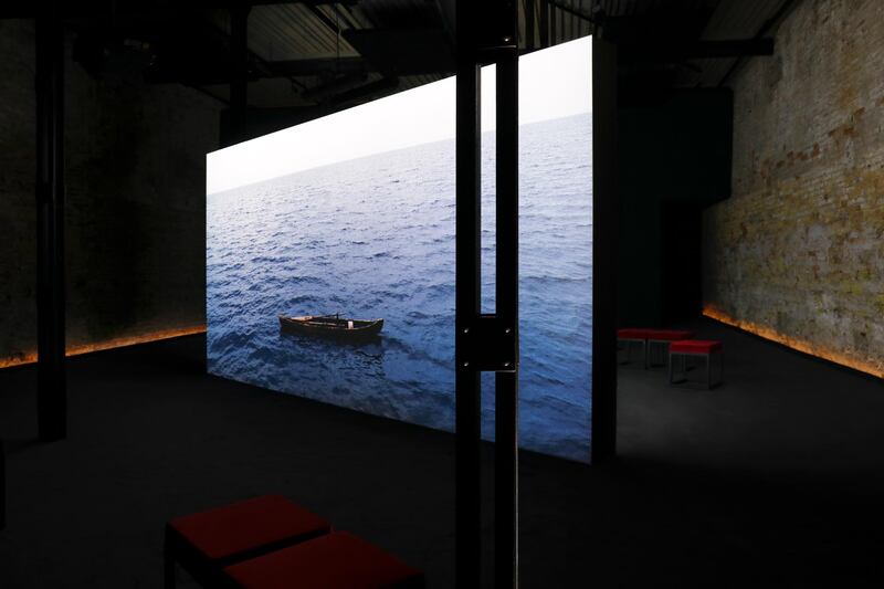 Nujoom Alghanem's 'Passage' at the 2019 Venice Biennale. National Pavilion UAE