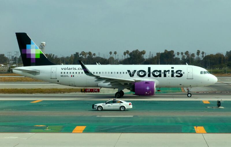 Volaris Airlines is the second largest airline in Mexico after flag carrier Aeromexico and the main operator for domestic flights. AFP