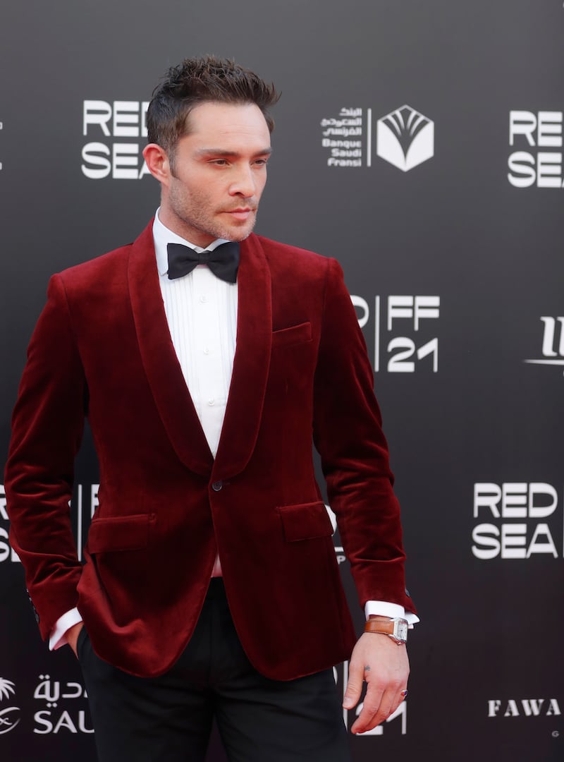 British actor Ed Westwick. AP Photo