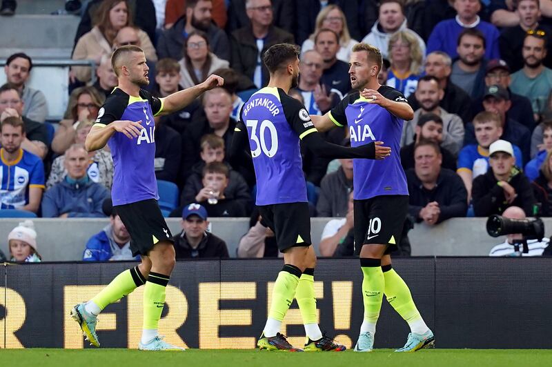 Tottenham v Everton (8.30pm): Spurs battled to an emotional victory at Brighton last time out with the club in mourning after the death of fitness coach Gian Piero Ventrone. Everton fell to their first defeat in six games despite taking an early lead at home to Manchester United. Prediction: Spurs 2 Everton 0. PA