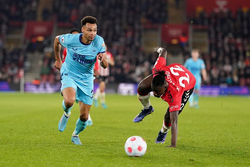 Jacob Murphy - 6: Booked after 15 minutes for chopping down Walker-Peters and allowed same player too much space to put in cross that led to Armstrong goal. Caused Saints a few problems himself with own direct running. PA