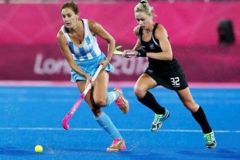 Argentina's Luciana Aymar is to hockey what Diego Maradona is to football.