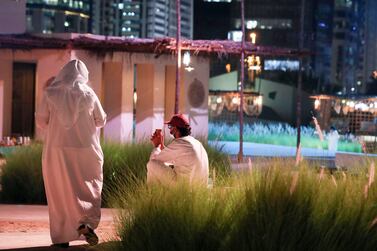 The Qasr Al Hosn festival has three segments representing the past, present and future of Abu DhabiÕs dynamic culture. Khushnum Bhandari/ The National 
