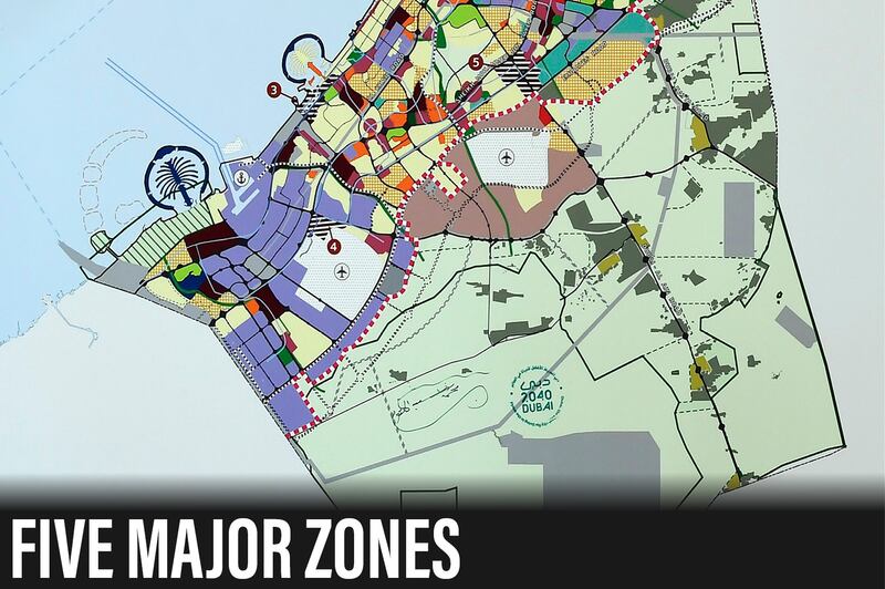 Plan: Create zones, each with their own theme and that will include a range of lifestyle facilities to cater to its population