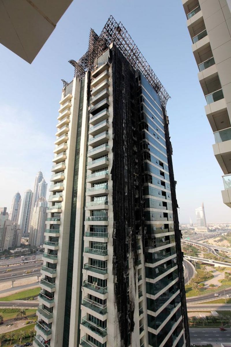 Tamweel Tower in Dubai's Jumeirah Lakes Towers pictured on Monday November 19, 2012.