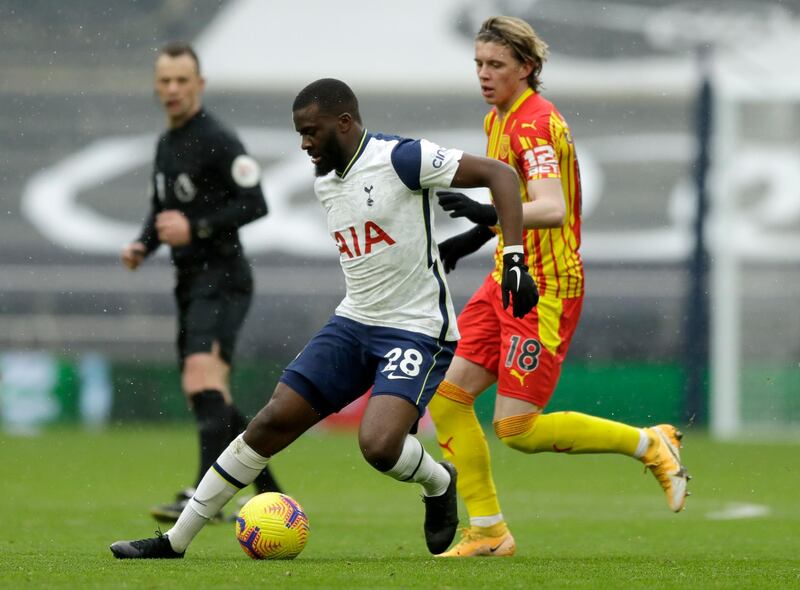 Tanguy Ndombele - 6: Quiet game in comparison to some of his efforts this season but kept things ticking over in midfield. AP