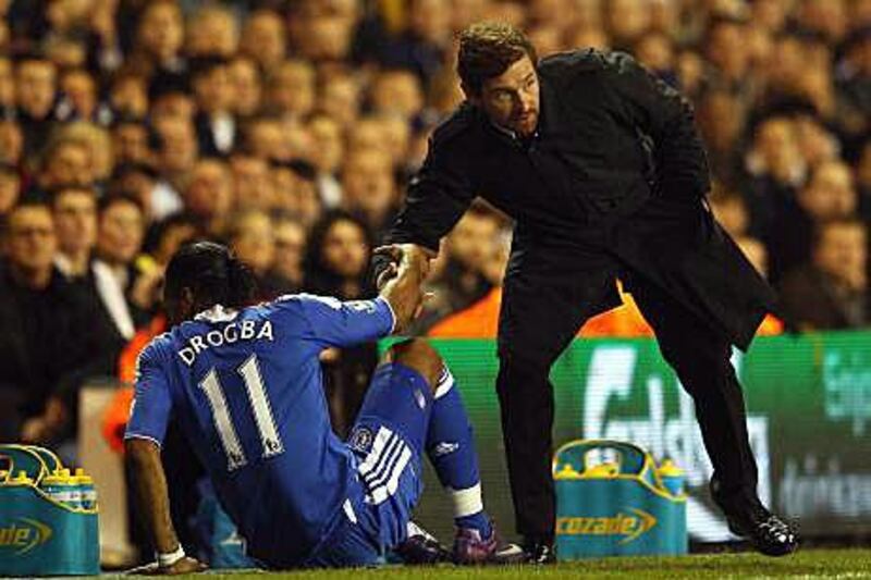 Andre Villas-Boas first told Didier Drogba he is not welcome but has had to take his help to make up for the misfiring Fernando Torres.